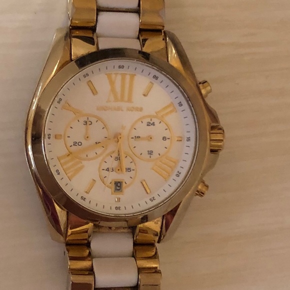 MK white & gold women’s watch - Picture 5 of 5